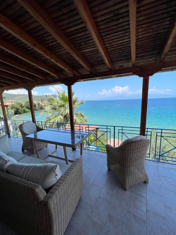 Villas Nies Seaside Appartments Sourpi Exterior foto