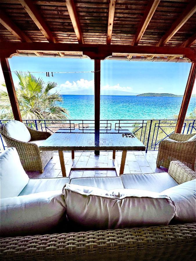 Villas Nies Seaside Appartments Sourpi Exterior foto