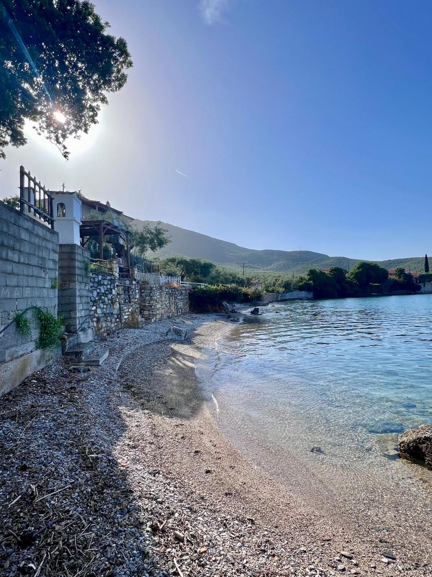 Villas Nies Seaside Appartments Sourpi Exterior foto